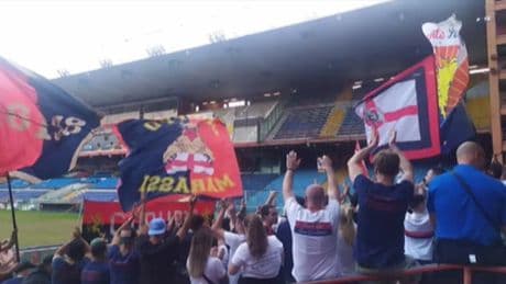 Gradinata Nord aperta a tutti per la festa del Genoa