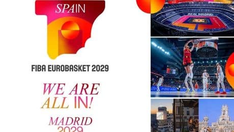 Madrid, elegida sede del Eurobasket masculino de 2029