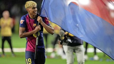 Goudhaantje Lamine Yamal (17): ’Ik zou de Ballon d’Or liever aan elke Barça-speler geven dan aan Ousmane Dembélé’