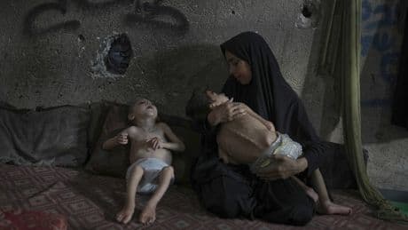 La "hambruna" afecta a medio millón de personas en Gaza: "Uno de mis hijos parece más pequeño ahora que hace tres años"