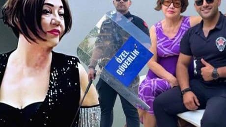 Haberler: Nazan Öncel ve 'Yakışıklı Güvenlik' yan yana geldi! İşte sosyal medyada viral olan anlar