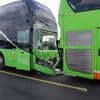 A4 richting Amsterdam weer open na fors ongeluk met twee touringcars