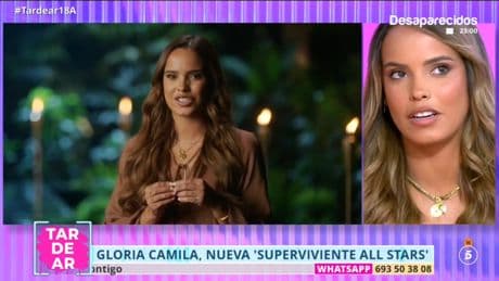 Gloria Camila confirma su participación en el 'reality' 'Supervivientes All Stars': "Voy con más fuerza mental"