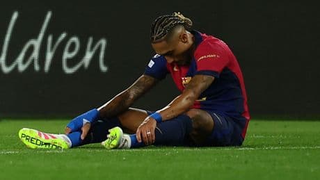 La ruleta rusa del Barça de Flick contra el Inter desquicia a Raphinha y Lamine Yamal