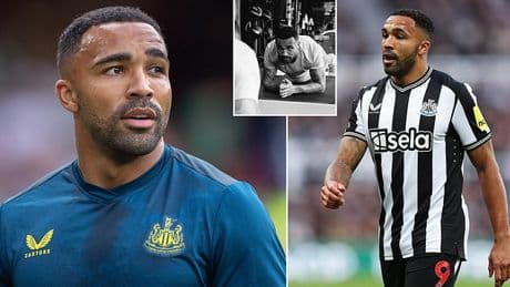 Newcastle star Callum Wilson opens up the 'suicidal moments' he had during his troubled childhood - and reveals he has 'needed to seek therapy' over the past 18 months