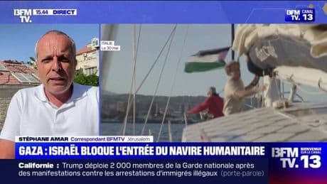 Gaza: Israël bloque l'entrée du navire humanitaire avec à son bord 12 militants