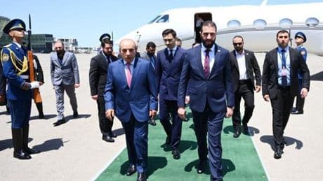 Suriye Cumhurbaşkanı Şara Azerbaycan'da