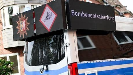 Notfälle: Bombe in Kiel entschärft