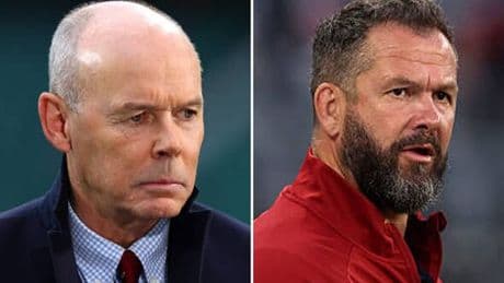 Lions called out by Sir Clive Woodward as England icon and Andy Farrell 'annoyed'