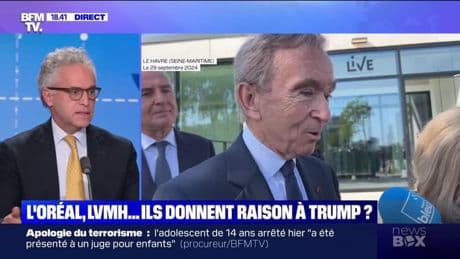 L'Oréal, LVMH... Ils donnent raison à Donald Trump ? - 18/04