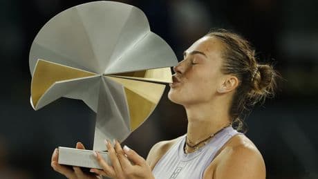 Sabalenka wint na spannende tweede set Masters-toernooi in Madrid