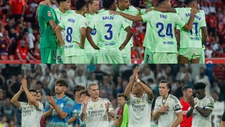 Un Clásico para una década: Barça y Madrid presentan los onces más jóvenes de la primera jornada