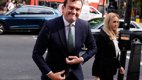 Ex-Tory MP pleads not guilty to alleged sexual assaults at London’s Groucho club