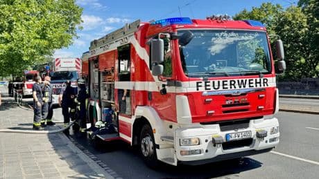 Nürnberg: Rauch in Tiefgarage am Plärrer – Feuerwehr braucht Spezialgerät