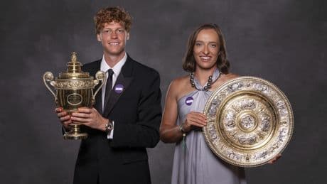 Wimbledon, Sinner e Swiatek: il ballo dei campioni alla serata di gala