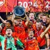 Volendam is kampioen van de eerste divisie en promoveert voor de elfde keer