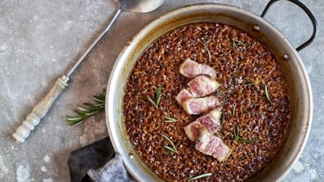 Arroz con costilla de ternera, una receta con textura y mucho sabor