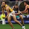 Hawthorn star rushed to hospital for emergency surgery following clash with Port Adelaide