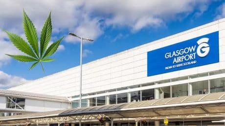Scots dad-of-six behind bars after being caught with £192k cannabis stuffed in suitcases at Glasgow Airport