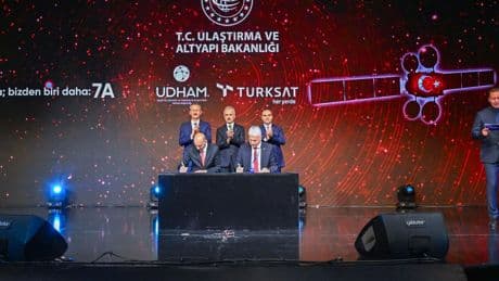 İmzalar Türksat 7A için atıldı