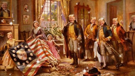 Trump isn’t just remodeling the White House. He’s rebranding America.