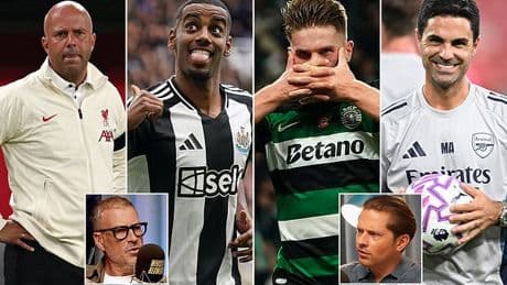 Arsenal will win next season's Premier League if Liverpool fail to sign Alexander Isak, Mark Clattenburg boldly predicts on latest Whistleblowers podcast