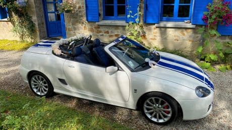 La MG TF 160 de Jean-Marc, modèle rarissime produit à seulement 30 exemplaires, rend les Anglais terriblement jaloux