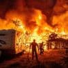 Kalifornien: Waldbrand zerstört Gebäude nahe ehemaliger Goldgräber-Stadt