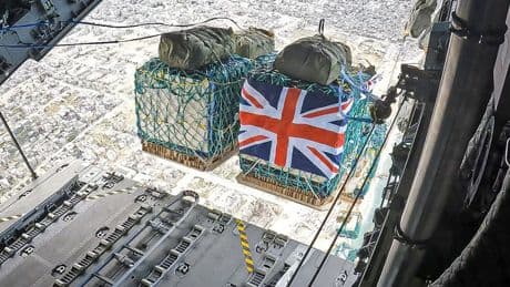 RAF to drop aid into Gaza as Starmer calls starvation ‘indefensible’