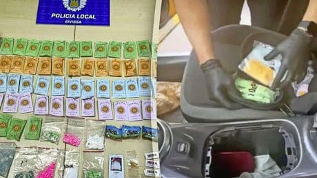 Nerveuze Nederlander (36) op Ibiza gearresteerd, handelde vanuit ‘drugssupermarkt op wielen’