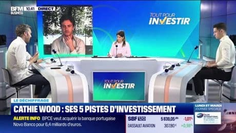 Dans quoi a investi Cathie Wood dernièrement?