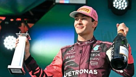 Red Bull vangt bot na protest: George Russell behoudt derde plaats
