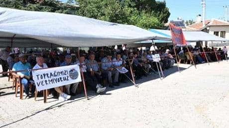 Kırşehir’de Karahıdır halkı toprağını ve suyunu savunuyor