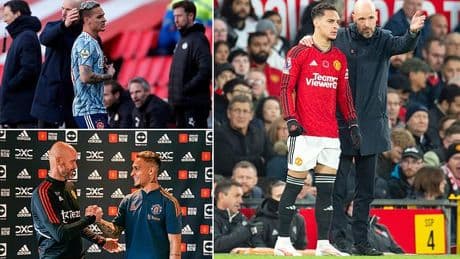 Erik ten Hag claims Antony is 'like a son to me' as he reveals his stance on signing Man United's £86m outcast for a THIRD time