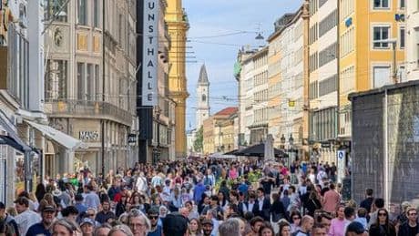 Deutschland: 3,8 Millionen Menschen mehr als 1990