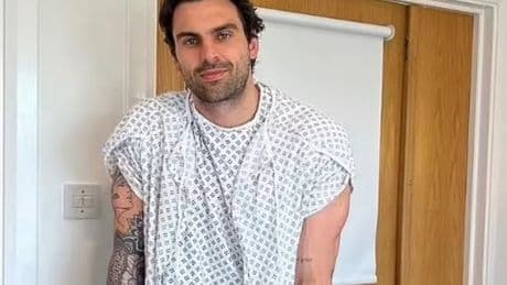 Adam Collard hospitalised as Laura Woods makes TV return