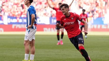 Aimar Oroz se reincorpora a los entrenamientos de Osasuna