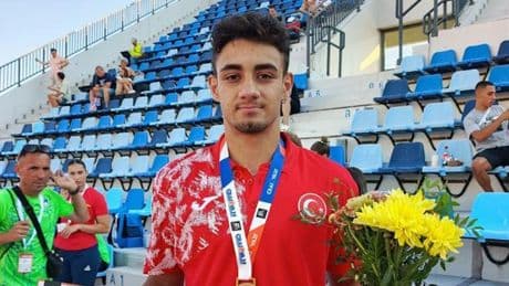 Aydınlı milli sporcu Balkan Şampiyonu oldu!