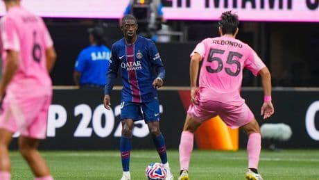 PSG : «Je me sens beaucoup mieux», lance Dembélé, de retour de blessure contre l’Inter Miami