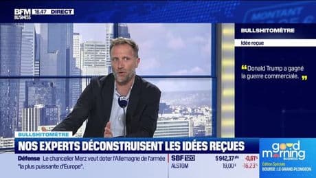 Bullshitomètre : "Donald Trump a gagné la guerre commerciale" - FAUX répond Jean-François Robin - 14/05