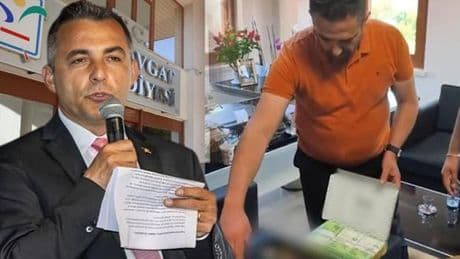 Manavgat Belediyesi'ne yolsuzluk operasyonu | Baklava kutusu görüntüleri ortaya çıkmıştı: Başkan Yardımcısı Her şeyi anlatıp not defterini verdi