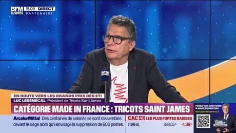 En route vers les Grands Prix des ETI : Catégorie Made in France, Tricots Saint-James - 13/05