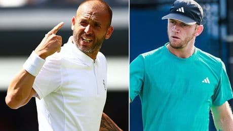 Wake up and play': British tennis star Dan Evans brands rival 'pathetic' after complaints over his 'extremely early' match schedule