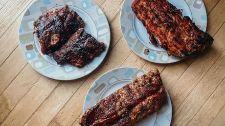 I made ribs in 3 different appliances. The air fryer worked surprisingly well and took less than 30 minutes.