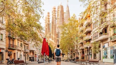 Scotsman walks down the street in Spain and gets surprise of life