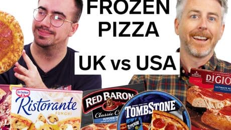 Best frozen pizzas in the US and UK