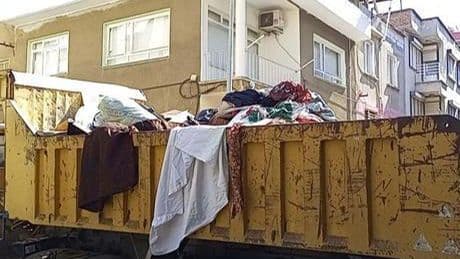 Mahalleli şoke oldu! Çalışmalar 6 saat sürdü, 6 kamyon doldu