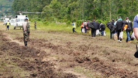RDC: le CICR a évacué plus de 1000 policiers et militaires des FARDC de Goma vers Kinshasa