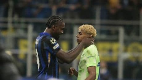 Inter Mailand und der FC Barcelona in der Champions League: Als Marcus Thuram Lamine Yamal tröstete