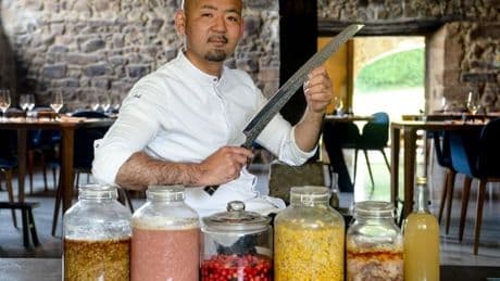 El restaurante de Tetsuro Maeda, en las faldas del Anboto en busca del umami vasco-japonés